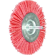 Immagine di PFERD Spazzole a disco con gambo, filo non ritorto POS RBU 10010/6 RED 80 UNIVERSAL (1)