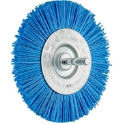 Immagine di PFERD Spazzole a disco con gambo, filo non ritorto POS RBU 10010/6 BLUE 180 UNIVERSAL (1)