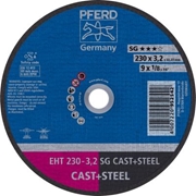 Picture of PFERD Dischi da taglio EHT 230-3,2 SG CAST+STEEL