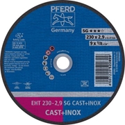 Picture of PFERD Dischi da taglio EHT 230-2,9 SG CAST+INOX