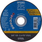 Picture of PFERD Dischi da taglio EHT 125-2,4 PSF STEEL