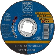 Immagine di PFERD Dischi da taglio EH 125-2,4 PSF STEELOX/X-LOCK