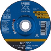 Picture of PFERD Dischi da sbavo E 150-3,5 PSF DUO STEELOX