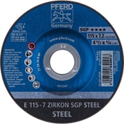 Immagine di PFERD Dischi da sbavo E 115-7 ZIRKON SGP STEEL