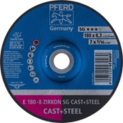 Picture of PFERD Dischi da sbavo E 180-8 ZIRKON SG CAST+STEEL