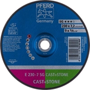 Immagine di PFERD Dischi da sbavo E 230-7 SG CAST+STONE