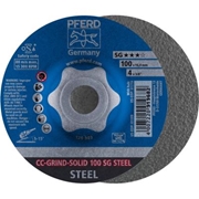 Immagine di PFERD disco da sbavo CC-GRIND CC-GRIND-SOLID 100 SG STEEL/16,0