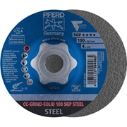 Immagine di PFERD disco da sbavo CC-GRIND CC-GRIND-SOLID 100 SGP STEEL/16,0