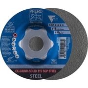 Immagine di PFERD disco da sbavo CC-GRIND CC-GRIND-SOLID 115 SGP STEEL