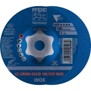 Immagine di PFERD disco da sbavo CC-GRIND CC-GRIND-SOLID 180 SGP INOX