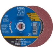 Immagine di PFERD Disco lamellare POLIFAN PFC 180 A 40 PSF STEELOX